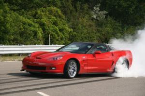 Chevrolet Covette ZR1 Tire Burn '2009